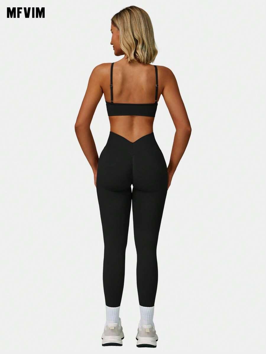 komplet top legginsy