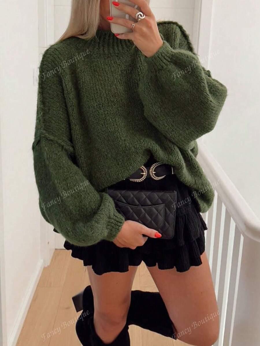 SWETER ZE STÓJKĄ