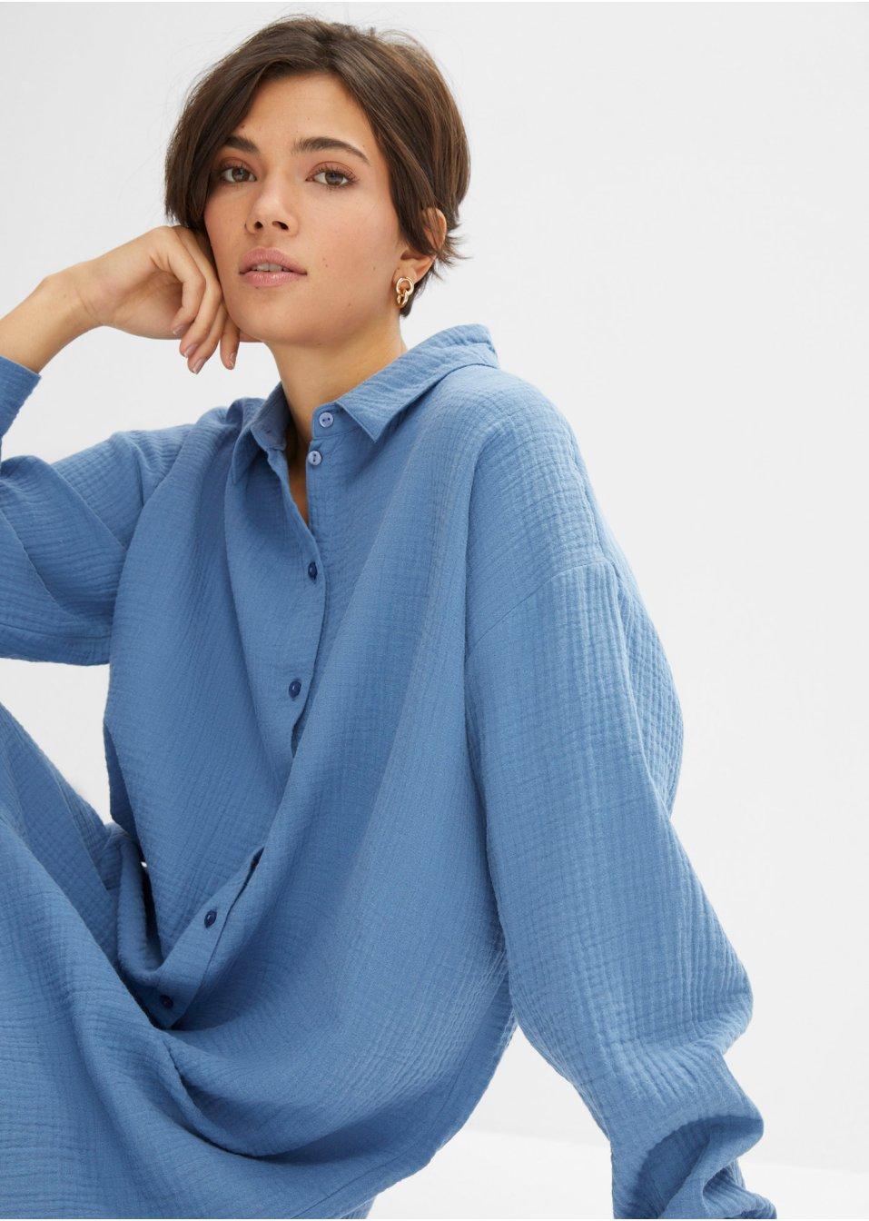 KOSZULOWA SUKIENKA OVERSIZE