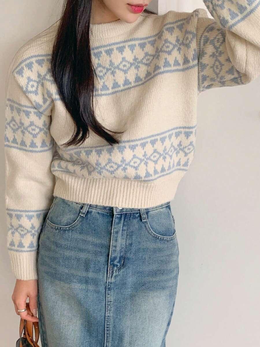 sweter długi rękaw 