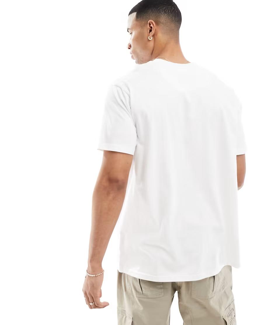 BIAŁY KLASYCZNY T-SHIRT