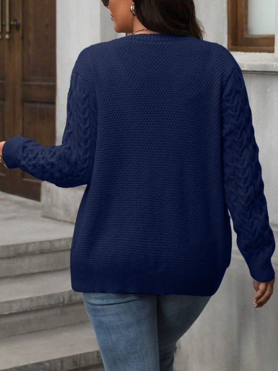 niebieski sweter kardigan 