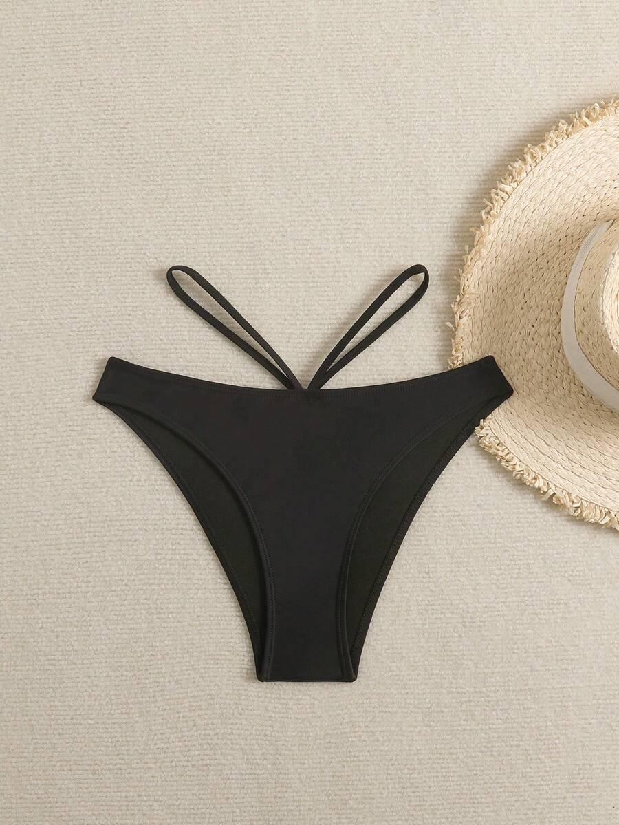 CZARNY dół od bikini