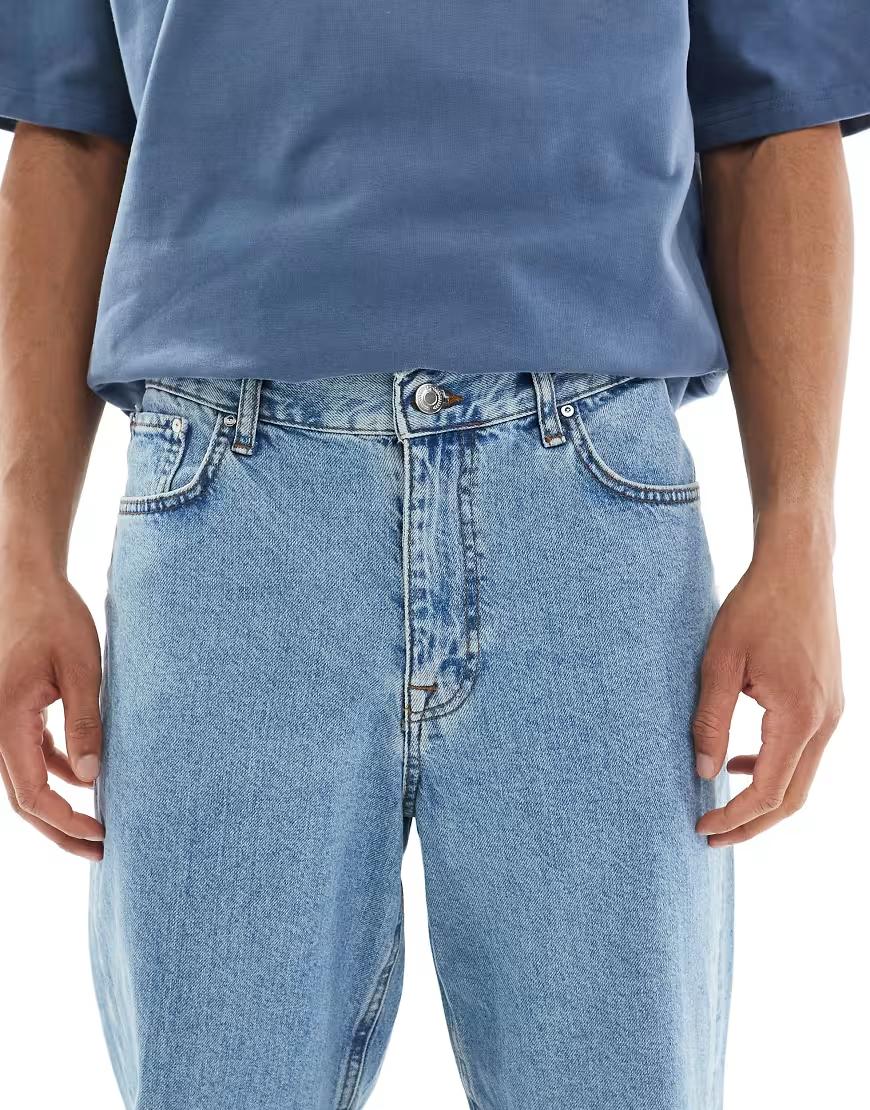 NIEBIESKIE SPODNIE JEANS