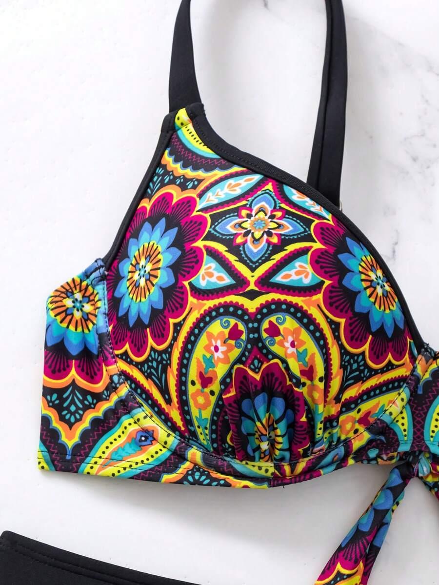 góra od bikini wzór
