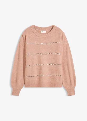 SWETER DAMSKI OKRĄGŁY DEKOLT 