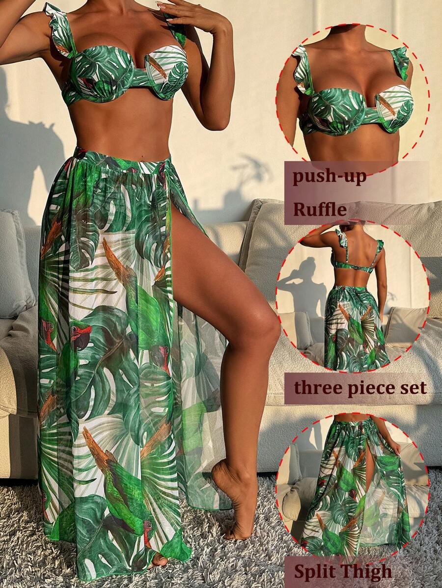 DWUCZĘŚCIOWY STRÓJ KĄPIELOWY SARONG KOMPLET