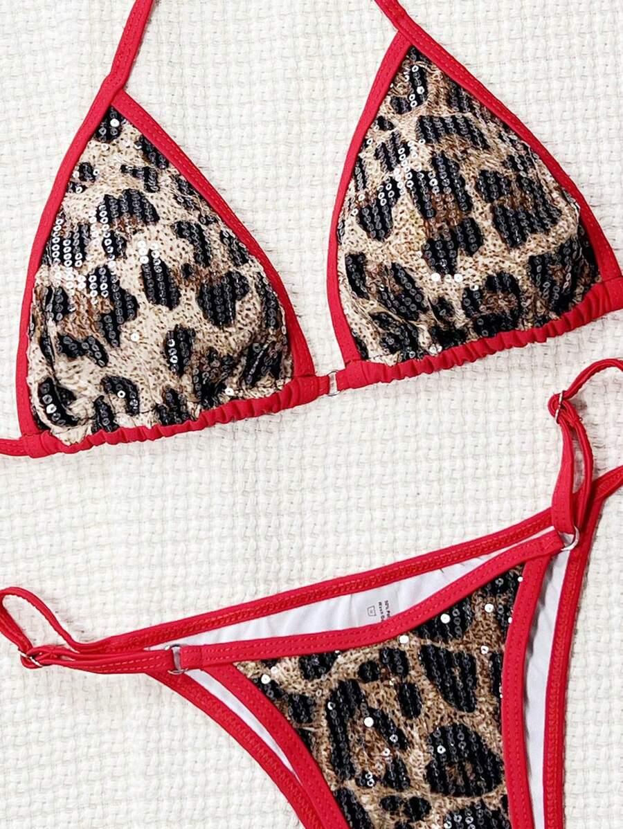 dół od bikini animal print