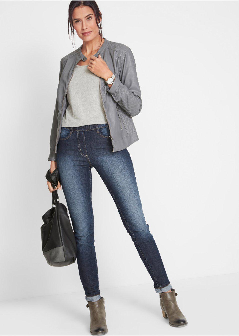 NIEBIESKIE SPODNIE JEANS 
