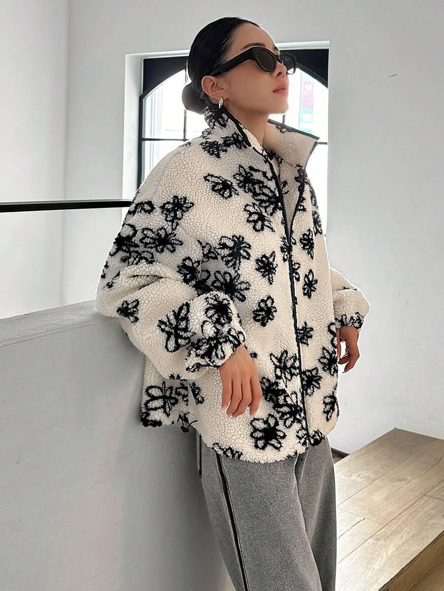 ROZPINANA BLUZA BEZ KAPTURA