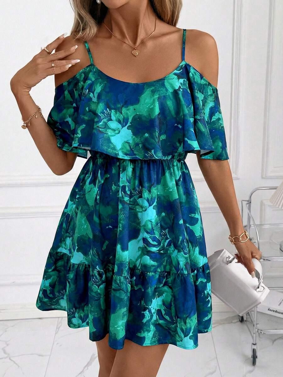 mini sukienka print