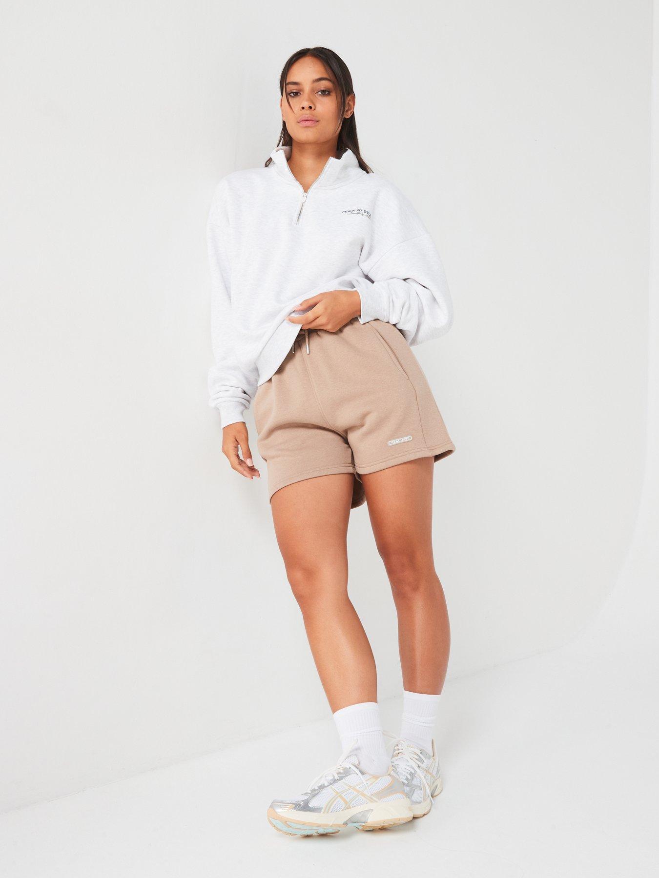 PEACH FIT BLUZA DAMSKA ZE STÓJKĄ OVERSIZE