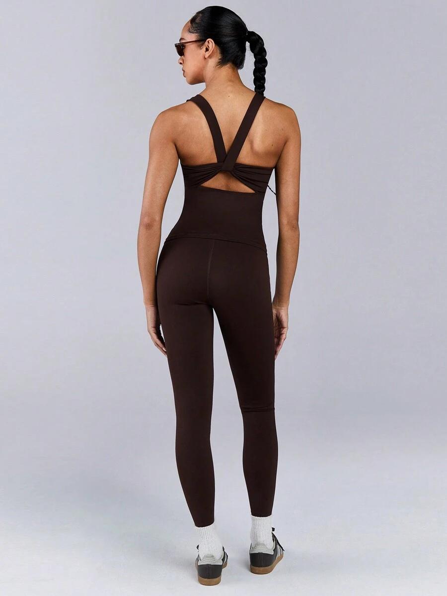 komplet top legginsy