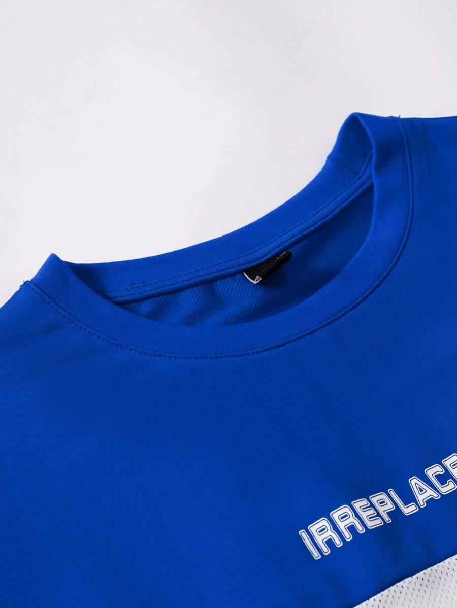 t-shirt nadruk kontrast