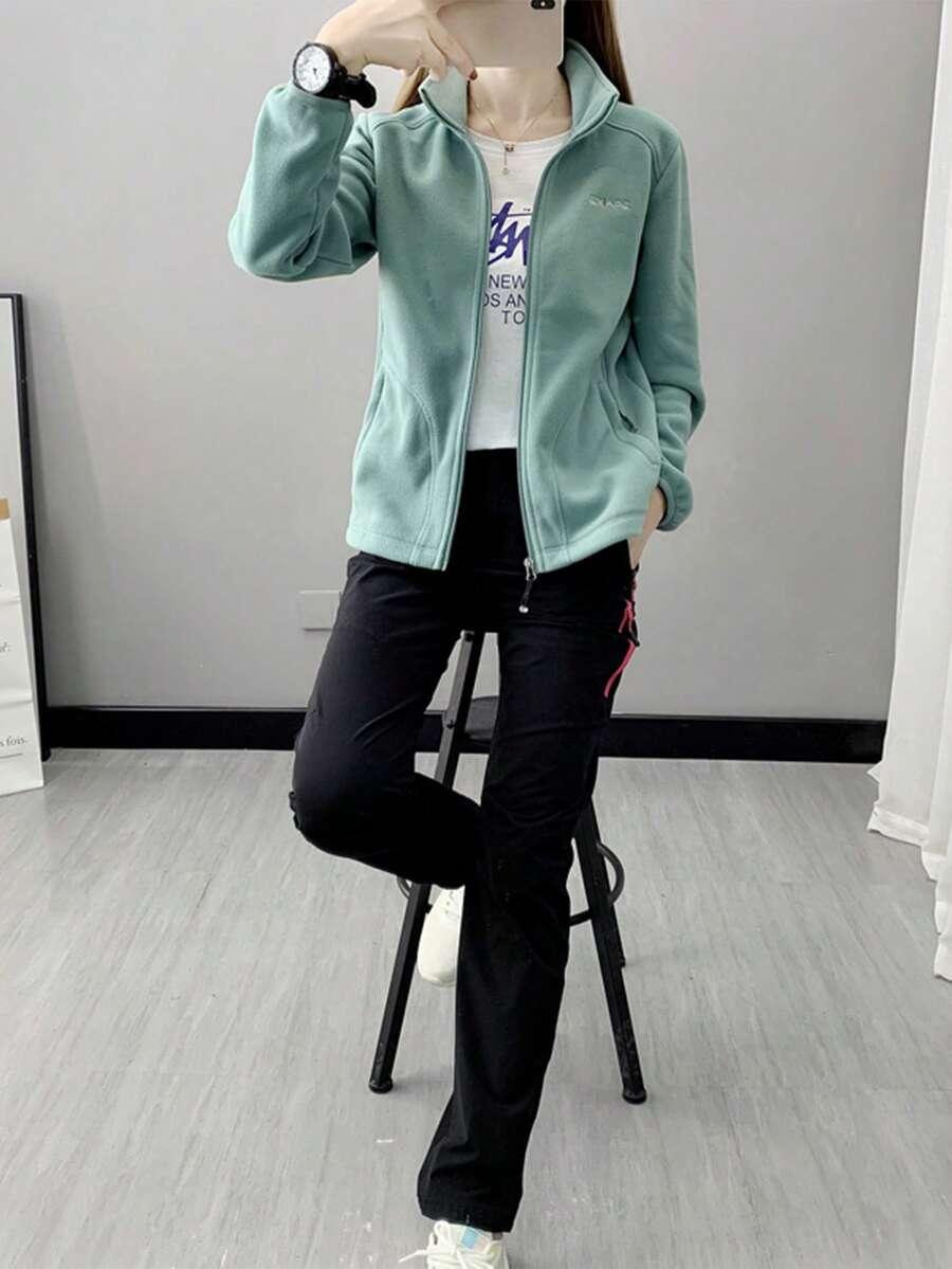 zielona bluza polar