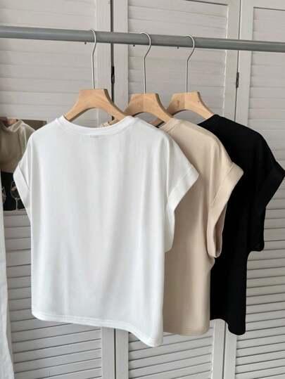 t-shirt z krótkim rękawem 3-pack