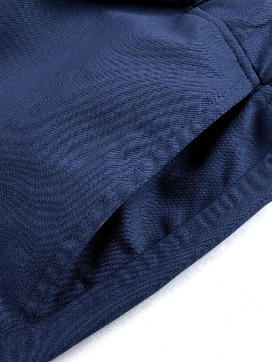 GRANATOWE SPODNIE JOGGER