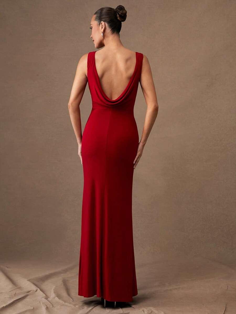 SUKIENKA ELEGANCKA CZERWONA