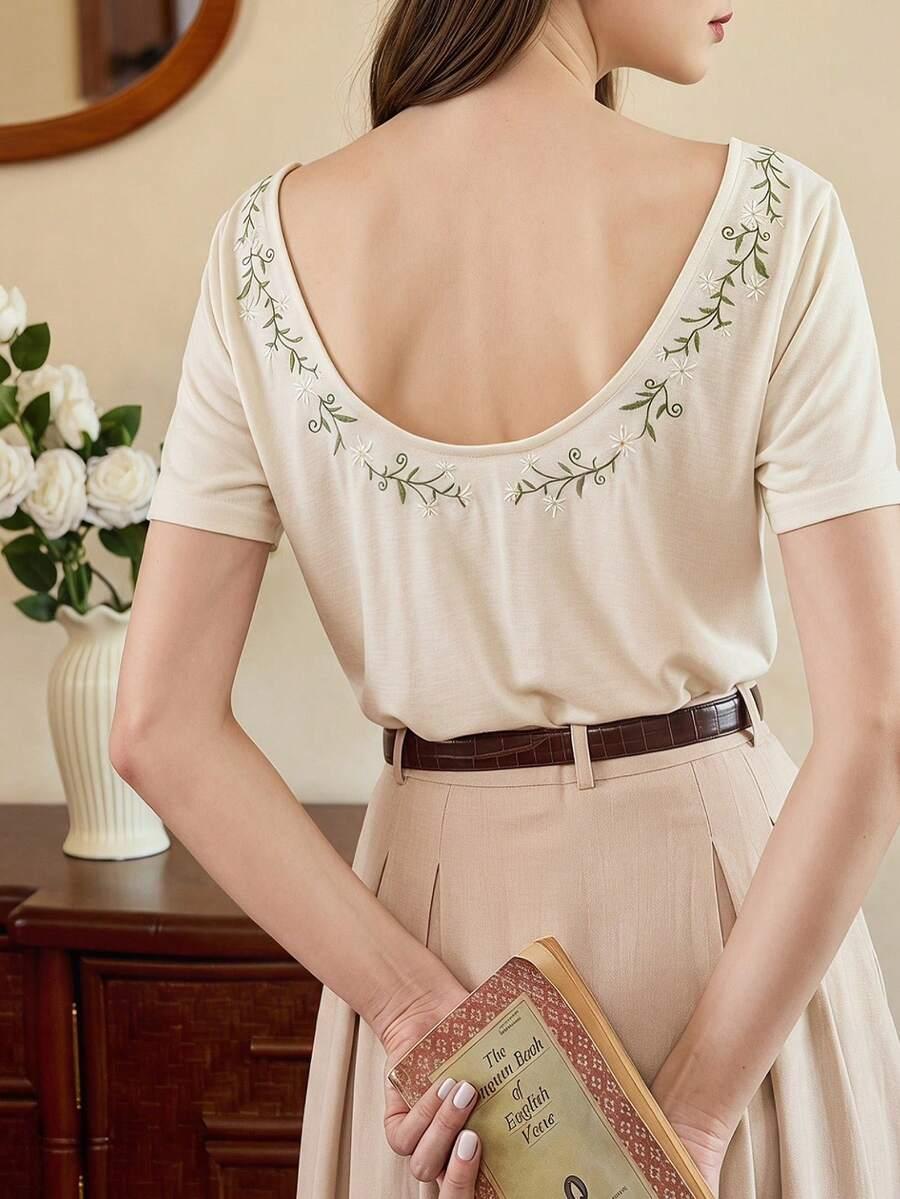 BLUZKA KRÓTKI RĘKAW PRINT