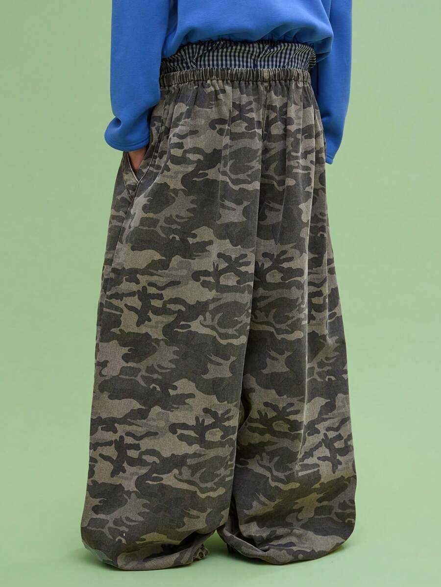 SPODNIE VINTAGE BAGGY BALLOON FIT