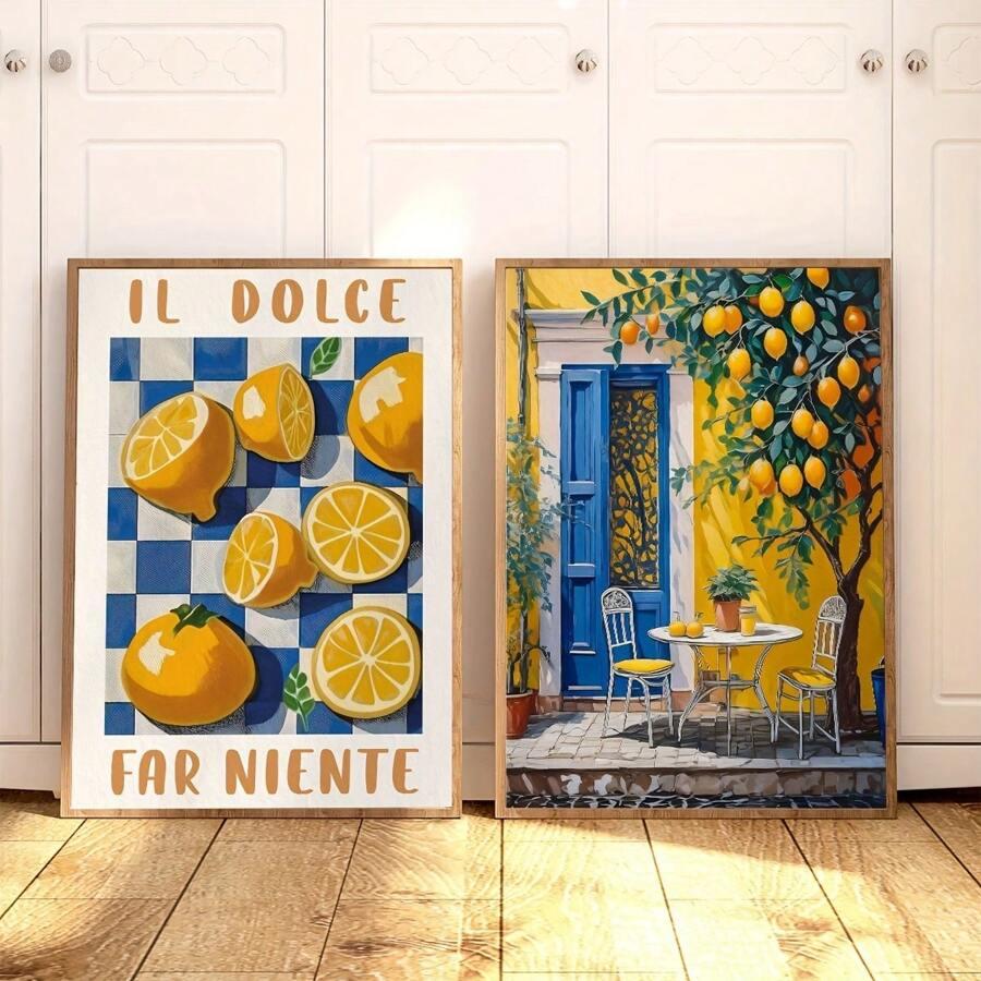 plakat na płótnie 2-pack