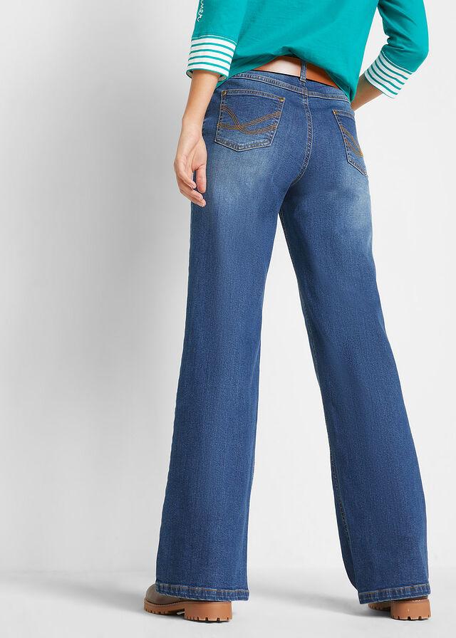 SPODNIE JEANSOWE DAMSKIE