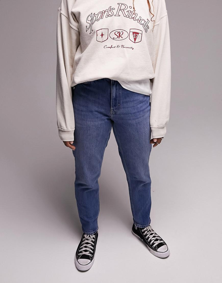 SPODNIE MOM JEANS