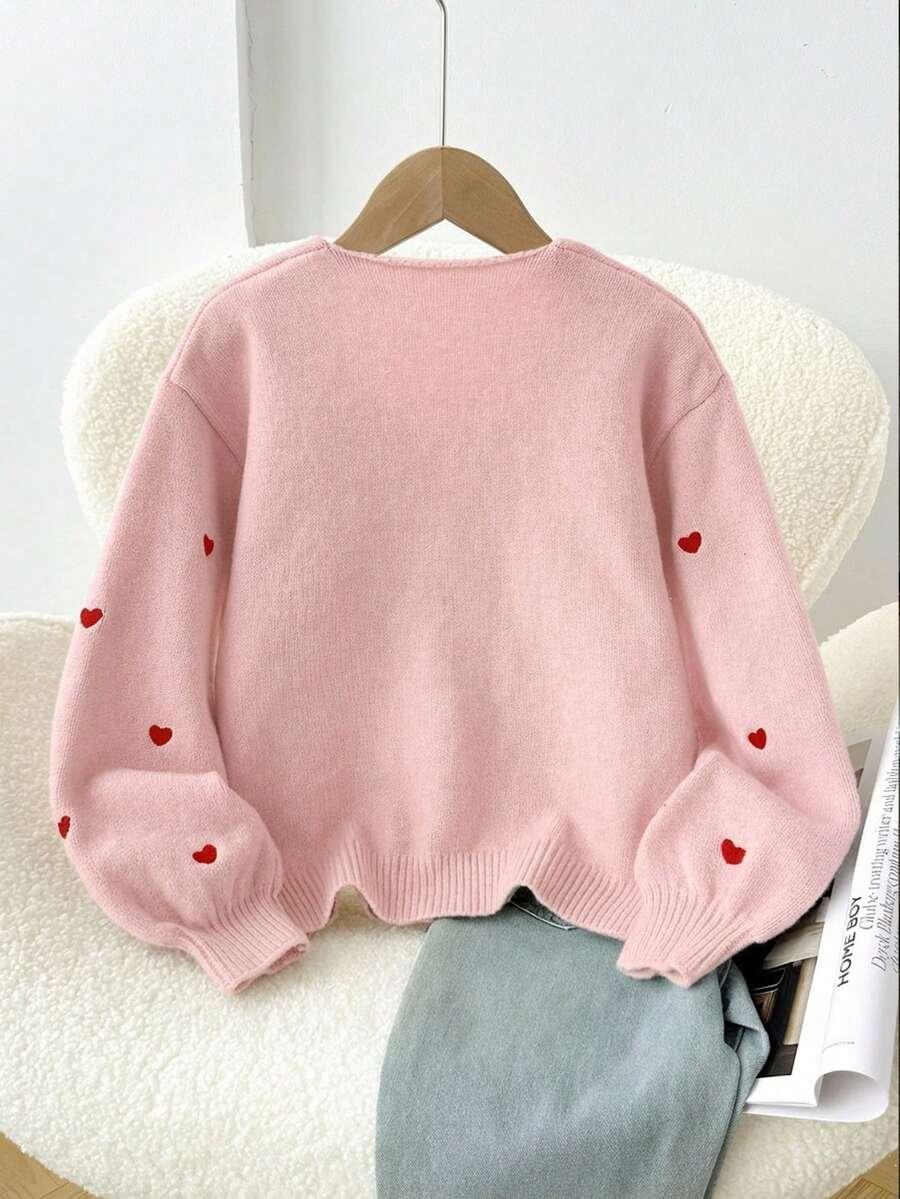 SWETER WZÓR SERCA