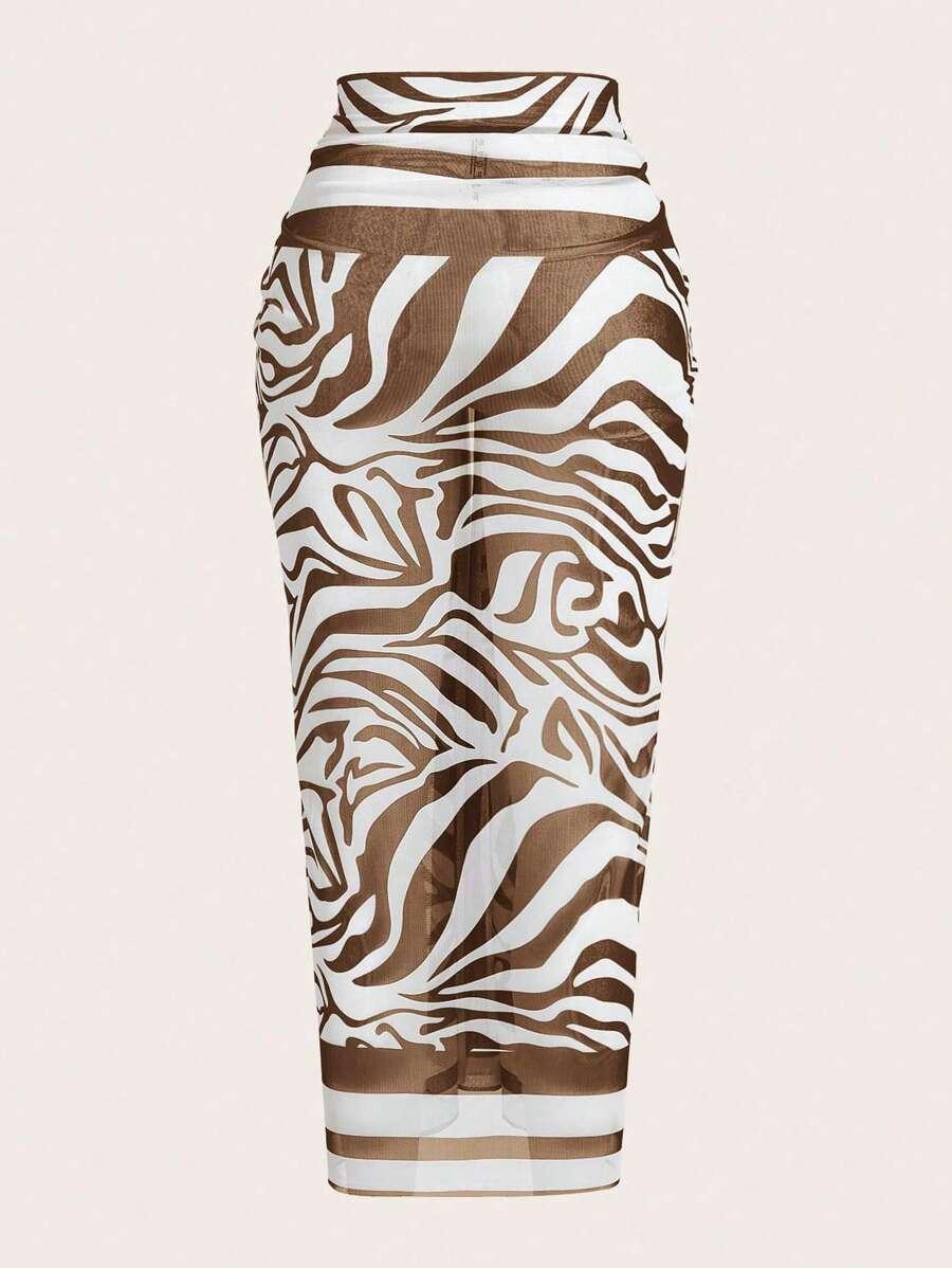 JEDNOCZĘŚCIOWY STRÓJ KĄPIELOWY SARONG KOMPLET