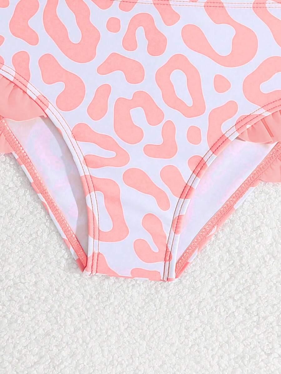 DWUCZĘŚCIOWY STRÓJ KĄPIELOWY animal print