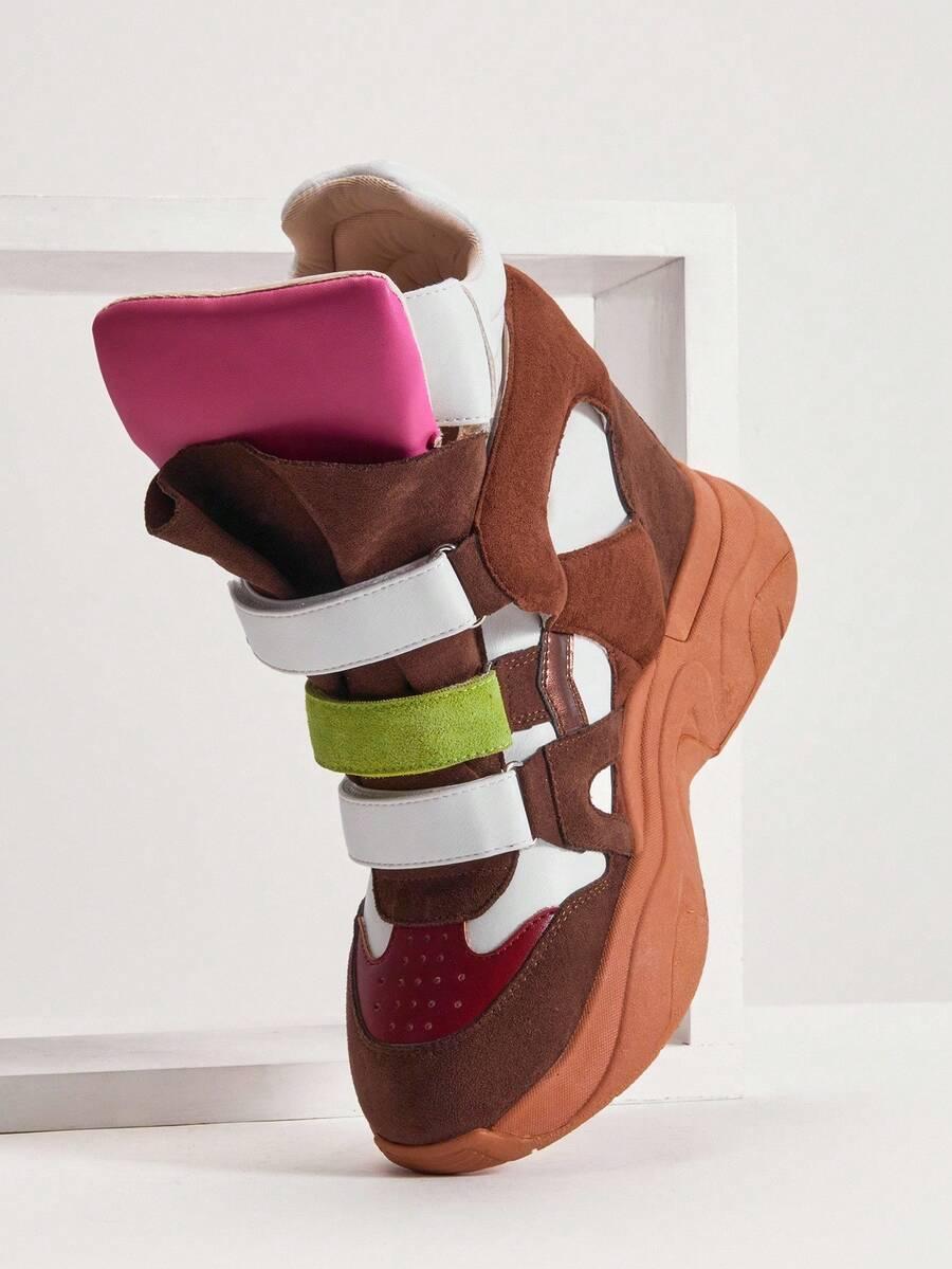 WYSOKIE buty sportowe platforma