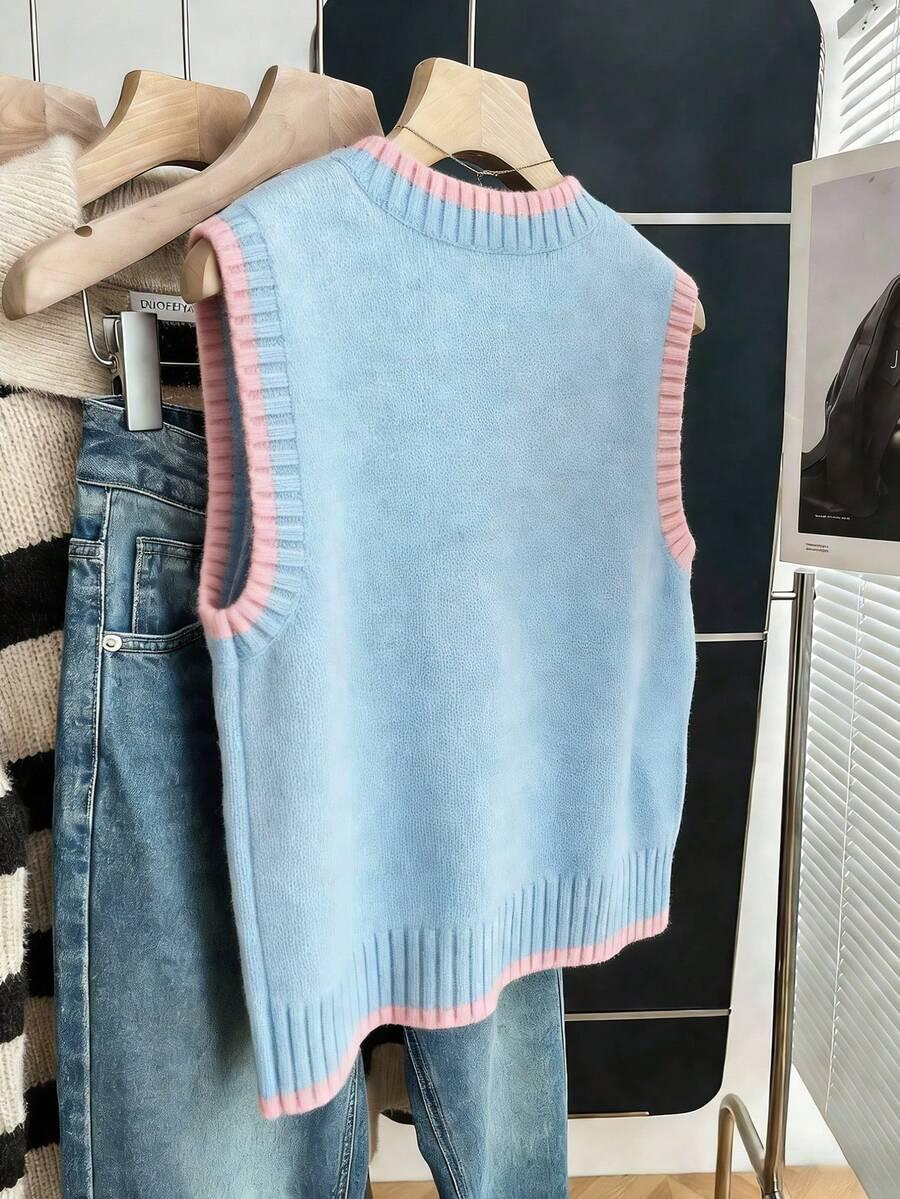 KAMIZELKA DZIANINOWA DAMSKA