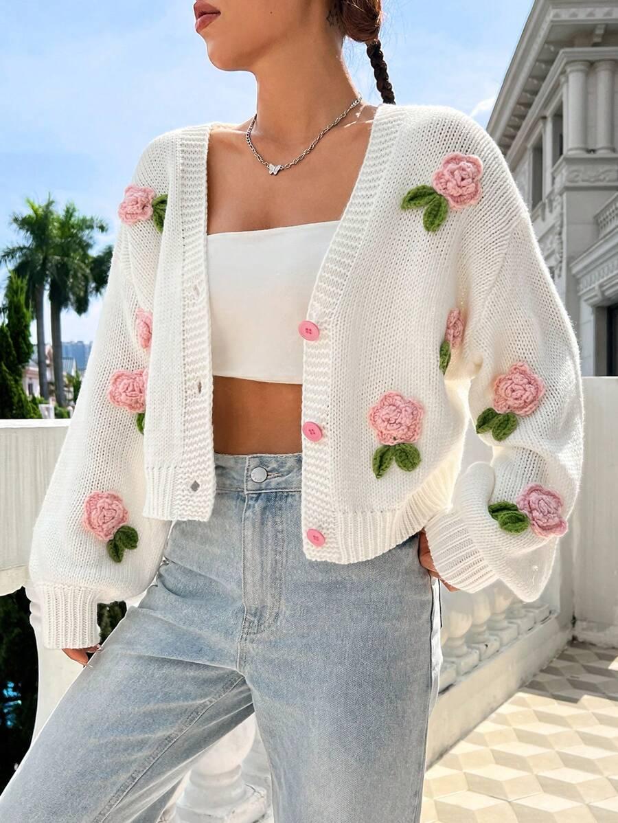  SWETER KARDIGAN haft