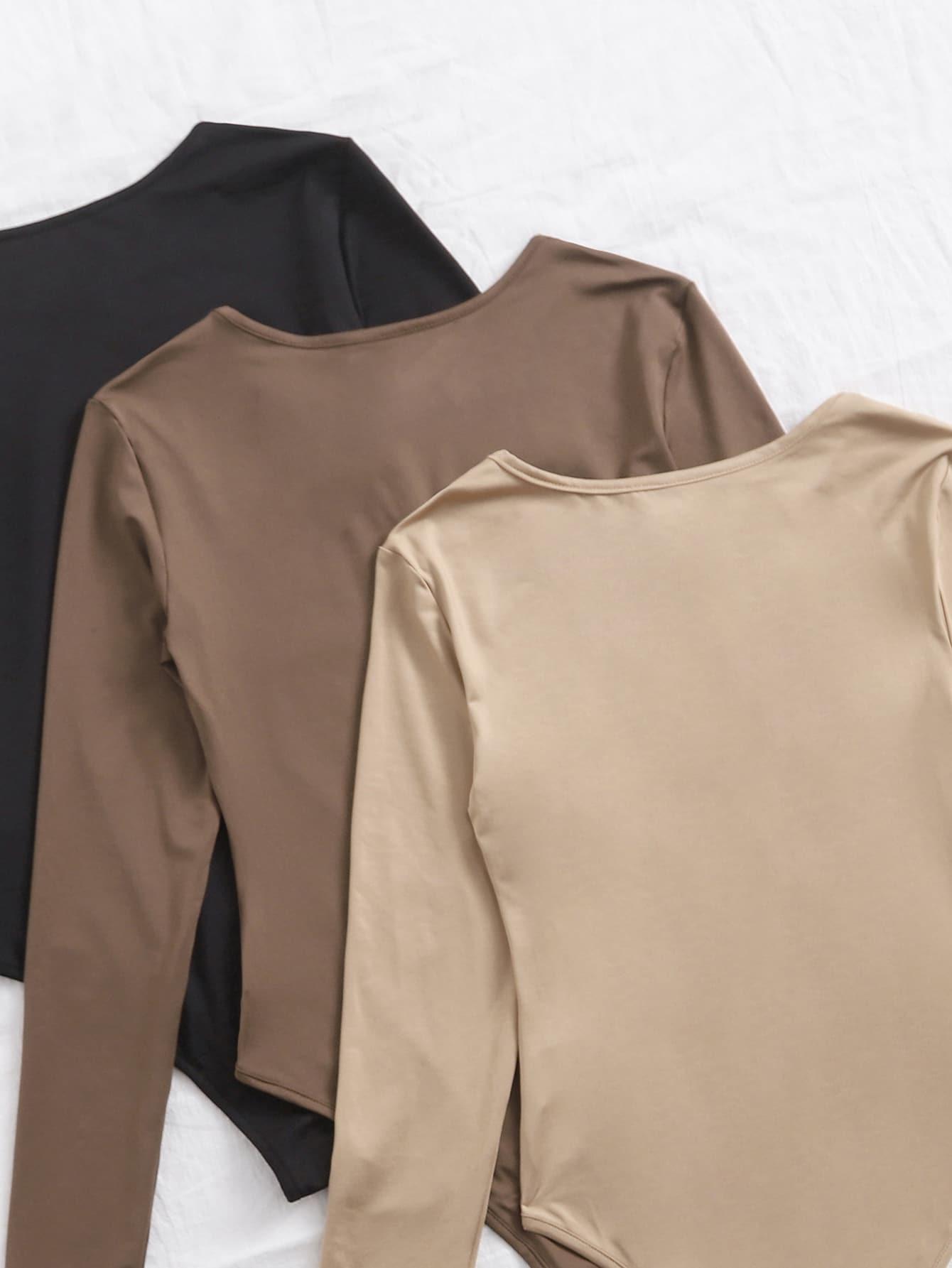BODY Z DŁUGIM RĘKAWEM 3-PACK