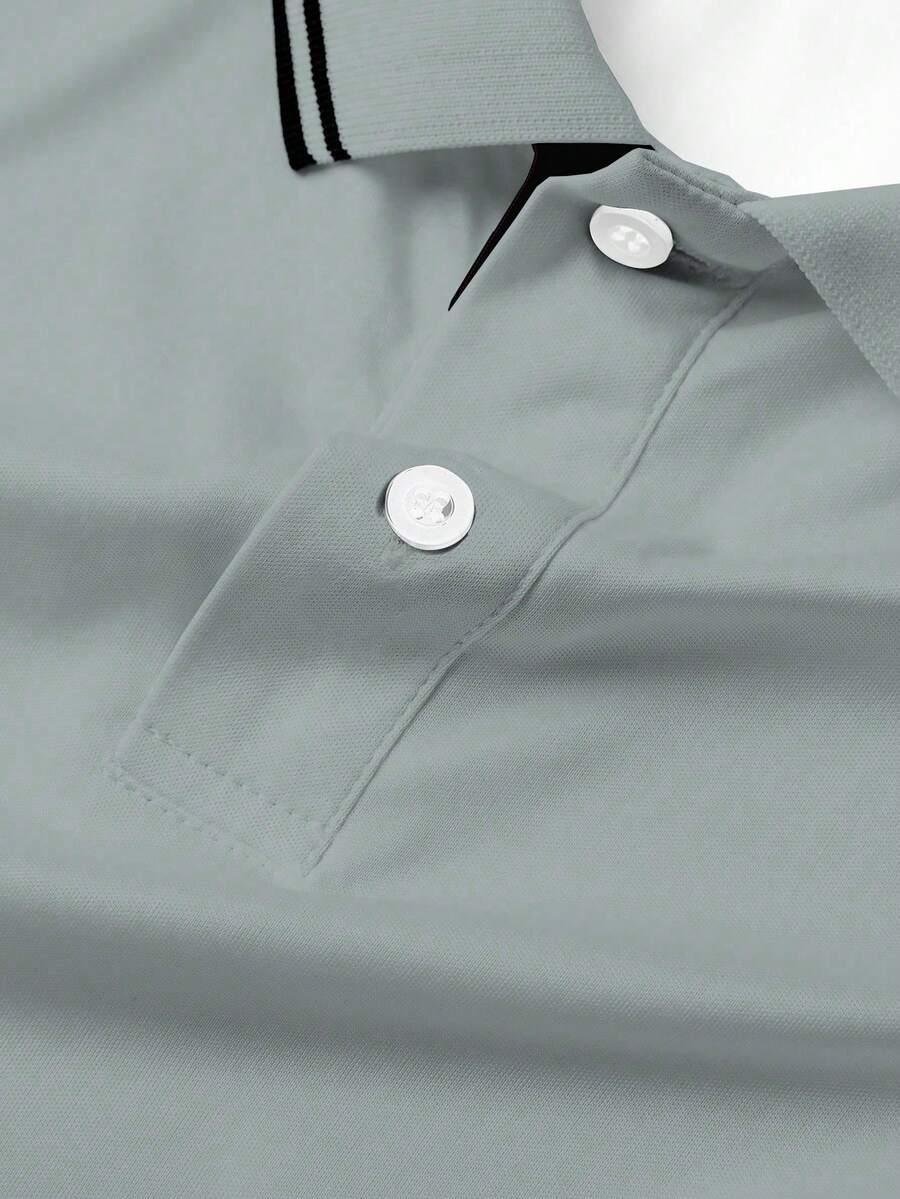 szara koszulka polo