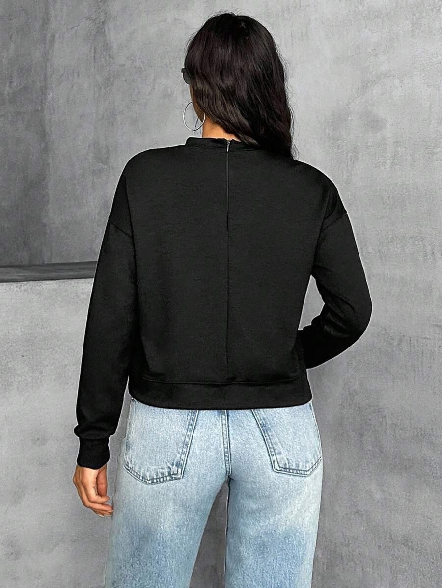 BLUZA Z NADRUKIEM