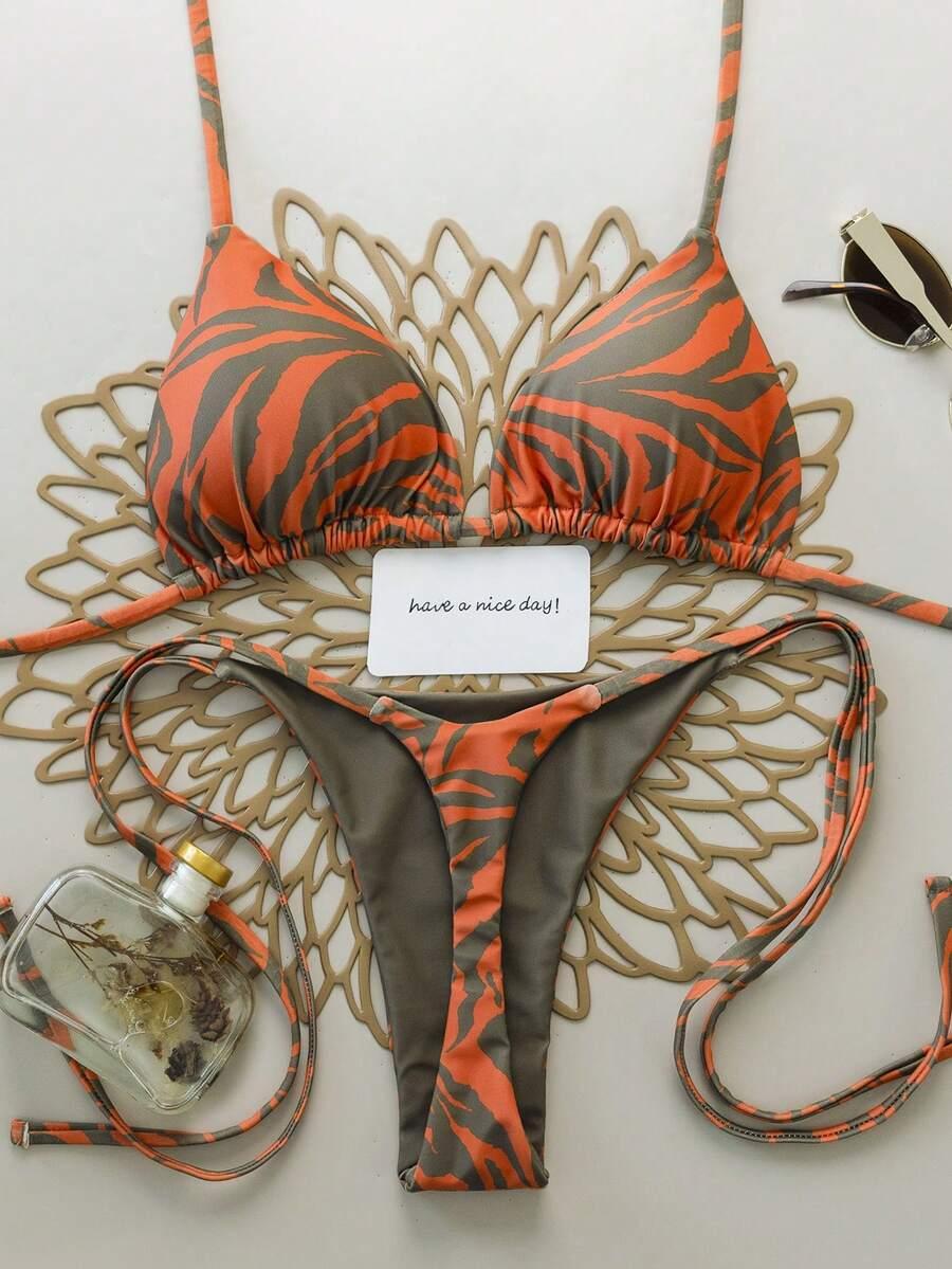 góra od bikini ANIMAL PRINT