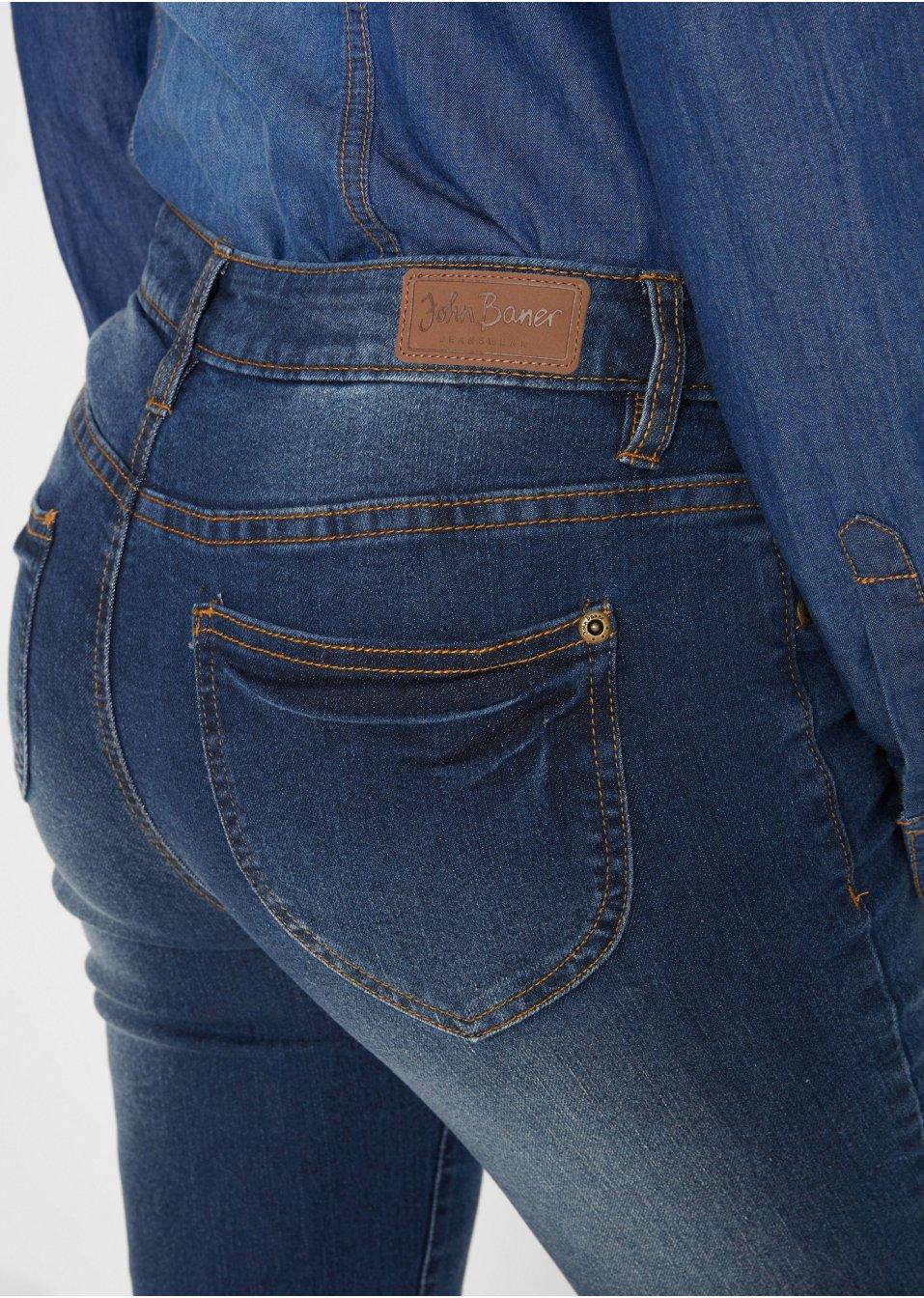 NIEBIESKIE SPODNIE JEANS