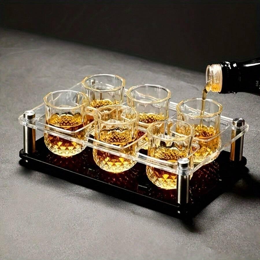 przezroczyste kieliszki 6-pack
