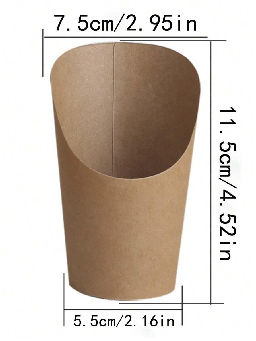  PAPIEROWE OPAKOWANIA NA PRZEKĄSKI 50-pack