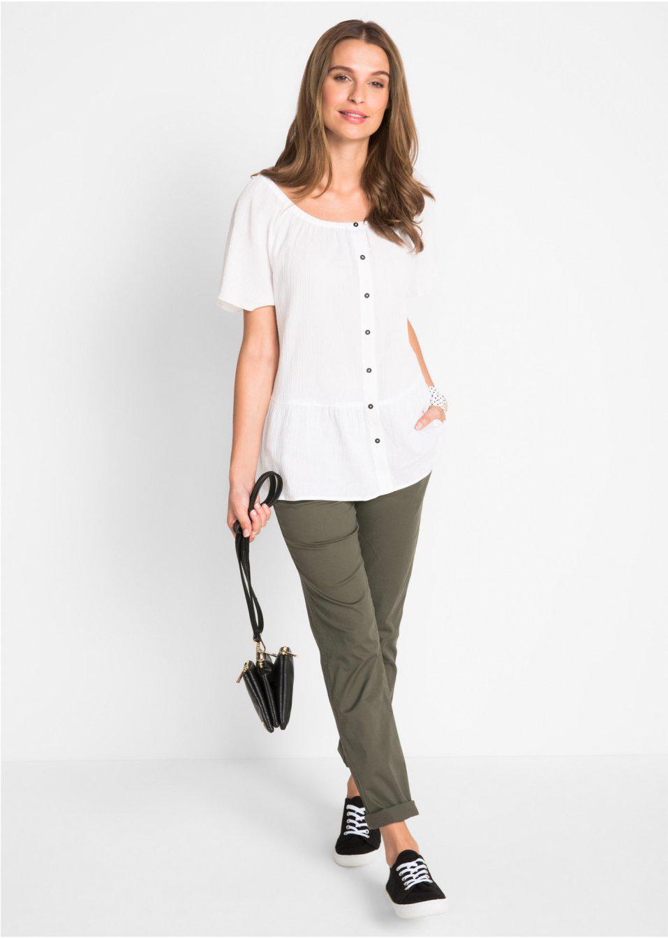 SPODNIE CASUAL CHINO KHAKI