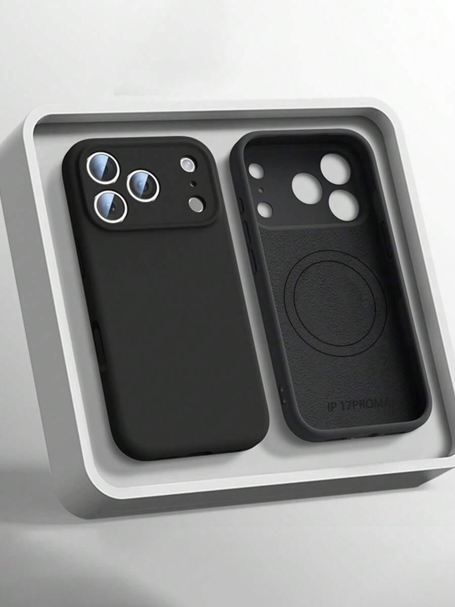 CZARNE ETUI NA TELEFON IPHONE 15