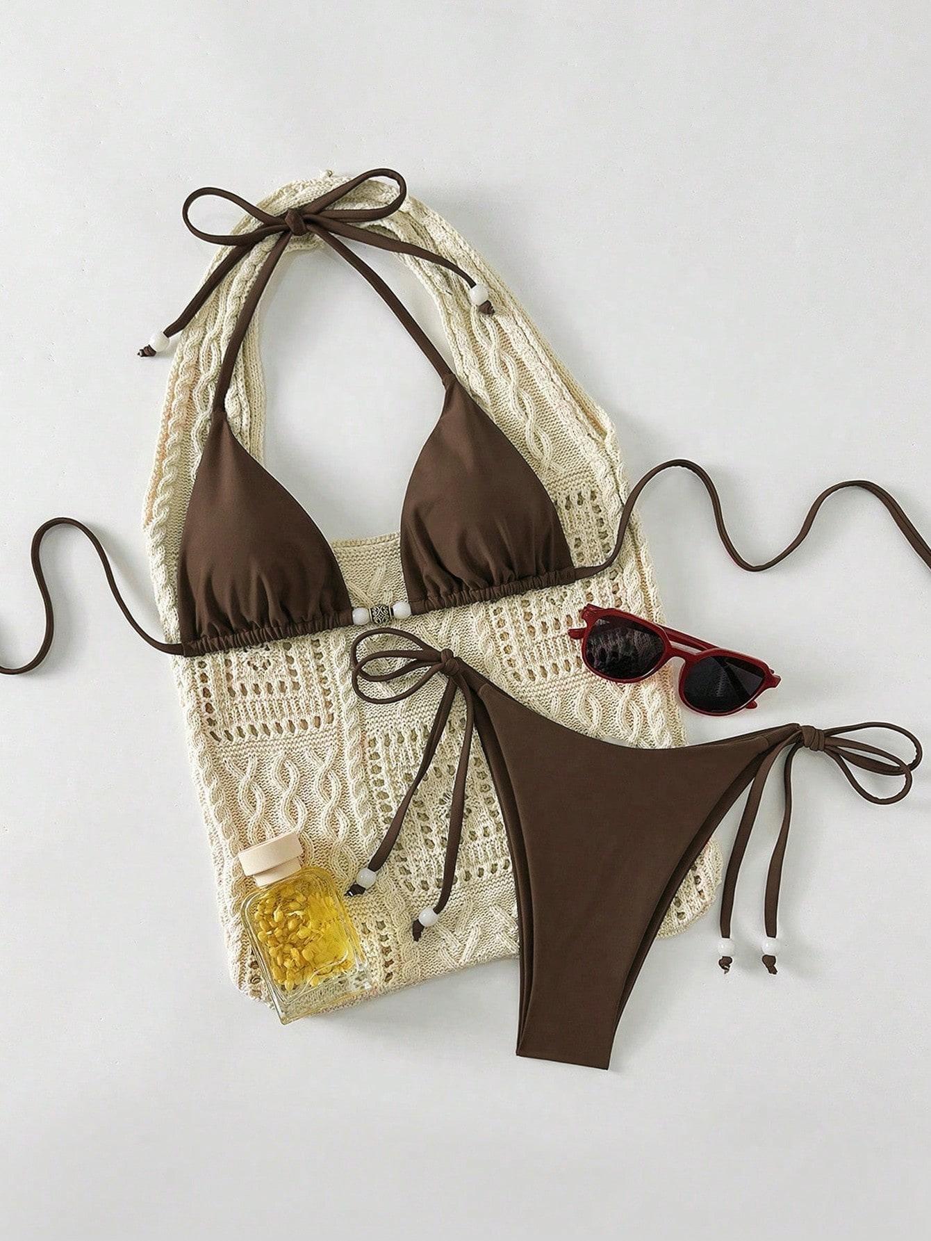 dwuczęściowy kostium kąpielowy bikini