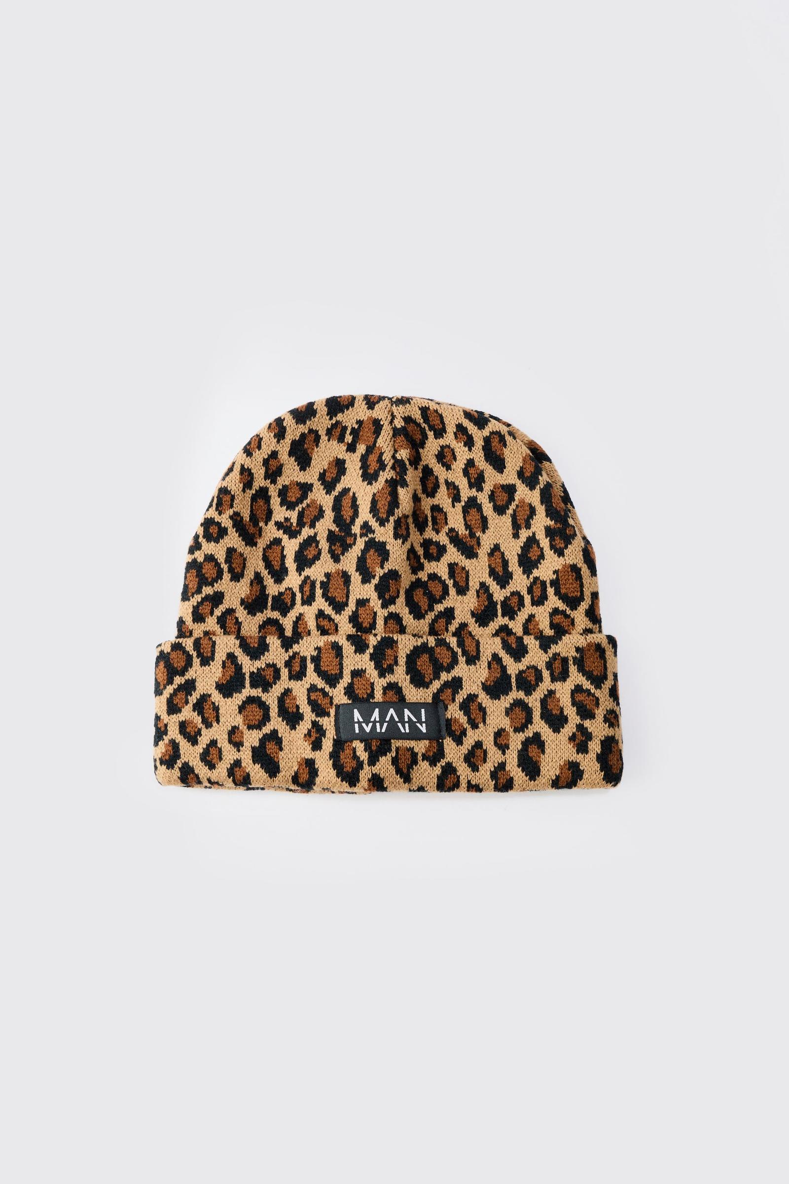 czapka animal print