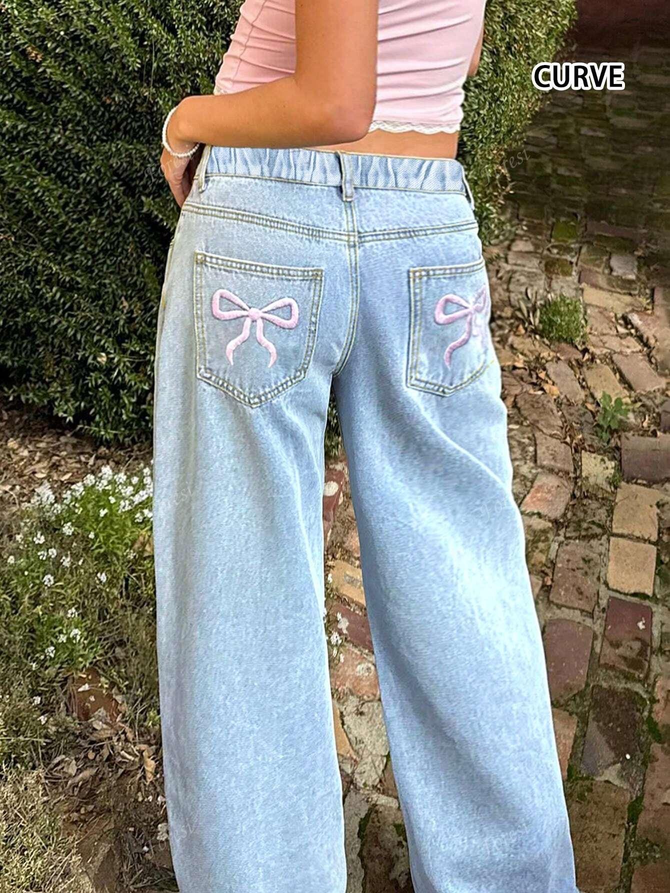 NIEBIESKIE SPODNIE JEANS 