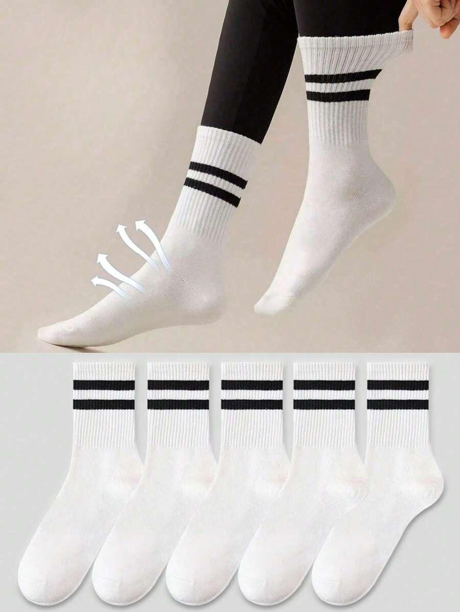 białe skarpetki 10-pack