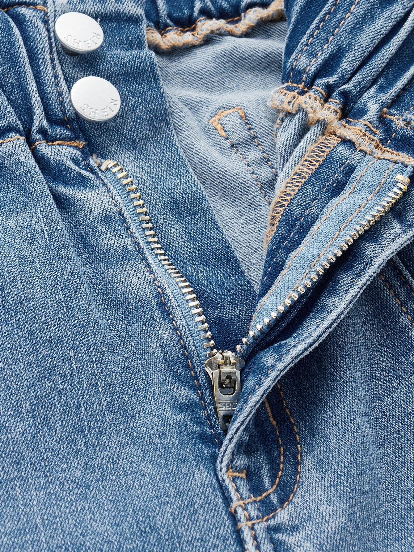 NIEBIESKIE SPODNIE JEANS
