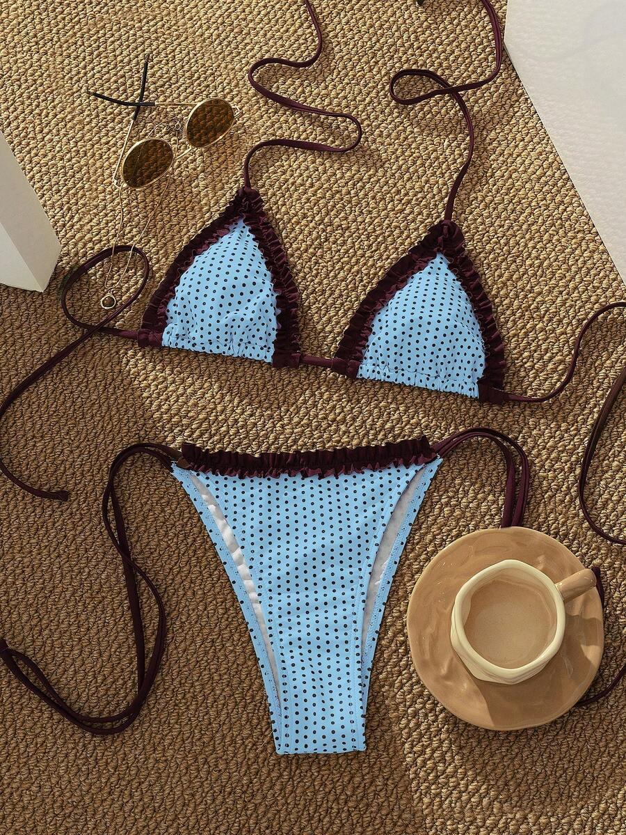 WIĄZANE BIKINI DWUCZĘŚCIOWE