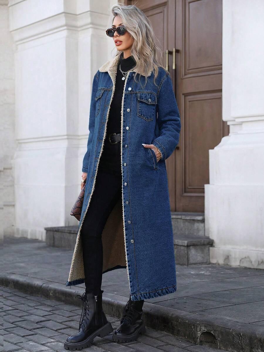 NIEBIESKA KURTKA JEANS