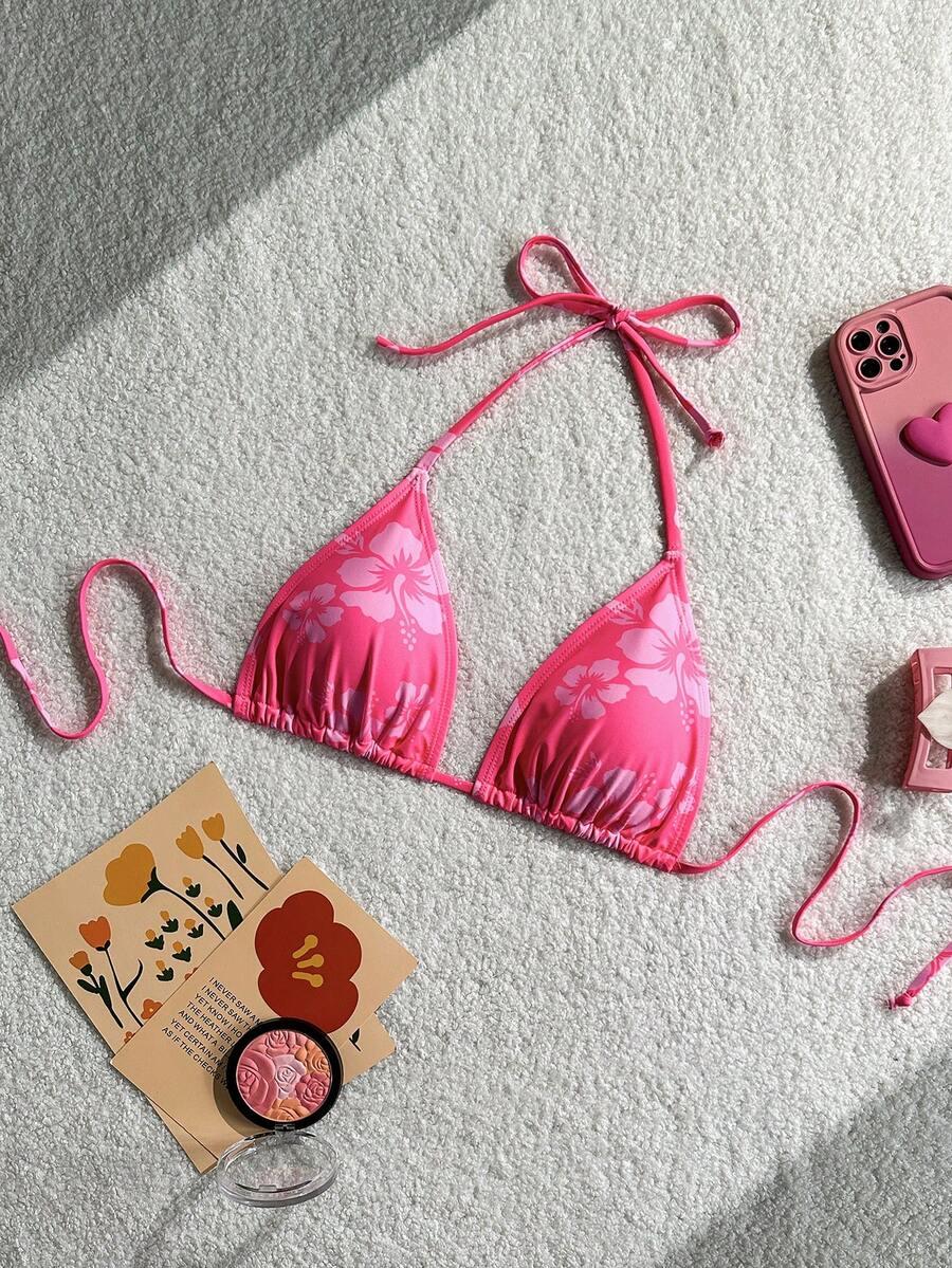 góra od bikini kwiaty 